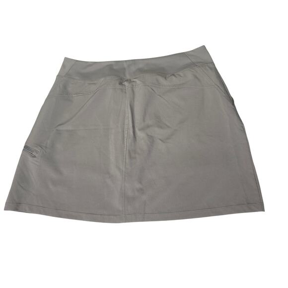 Orvis Womens Lightweight Moisture Wicking Gray Skort Size L - Picture 3 of 10